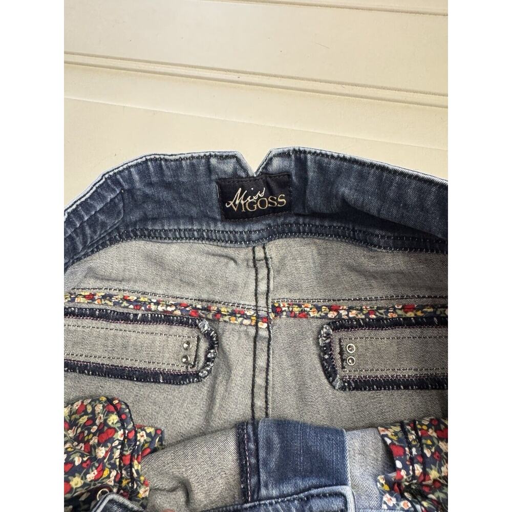 Miss Vigoss Vintage Womens Sz 10 Y2K Straight Leg Medium Wash Blue Jeans Denim - Picture 4 of 8